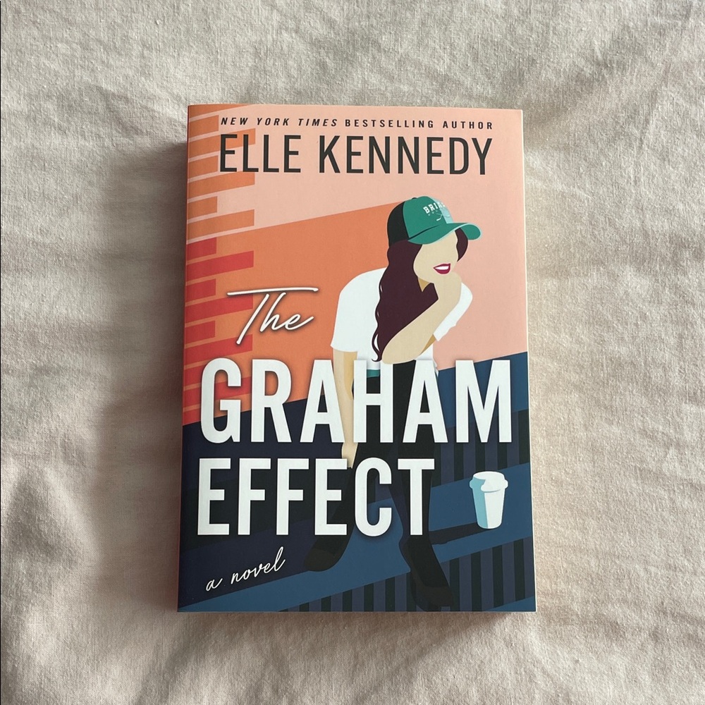Elle Kennedy "The Graham Effect" Paperback - Coral, Navy, Cream